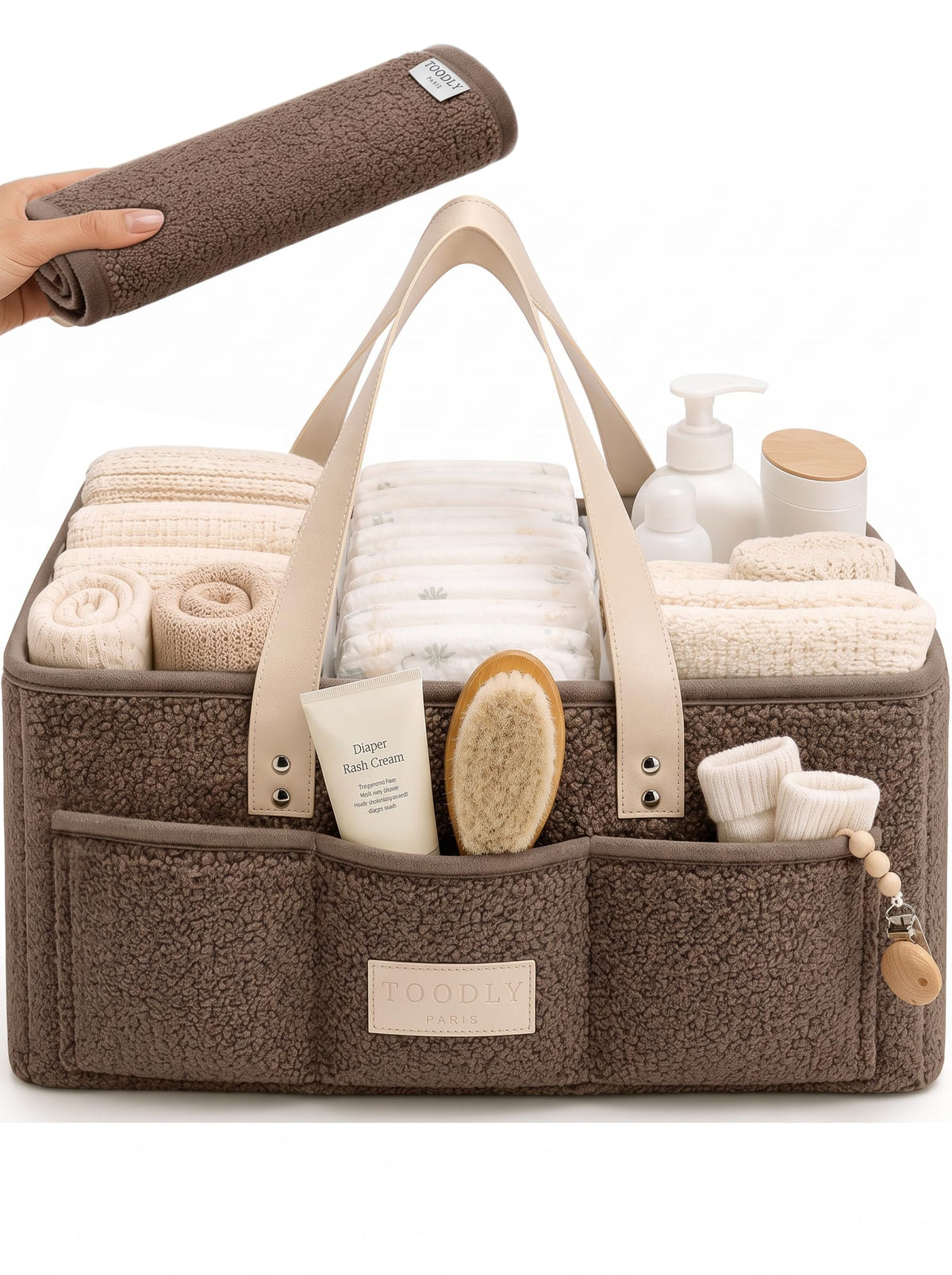 Toodly Diaper Caddy with Changing Pad