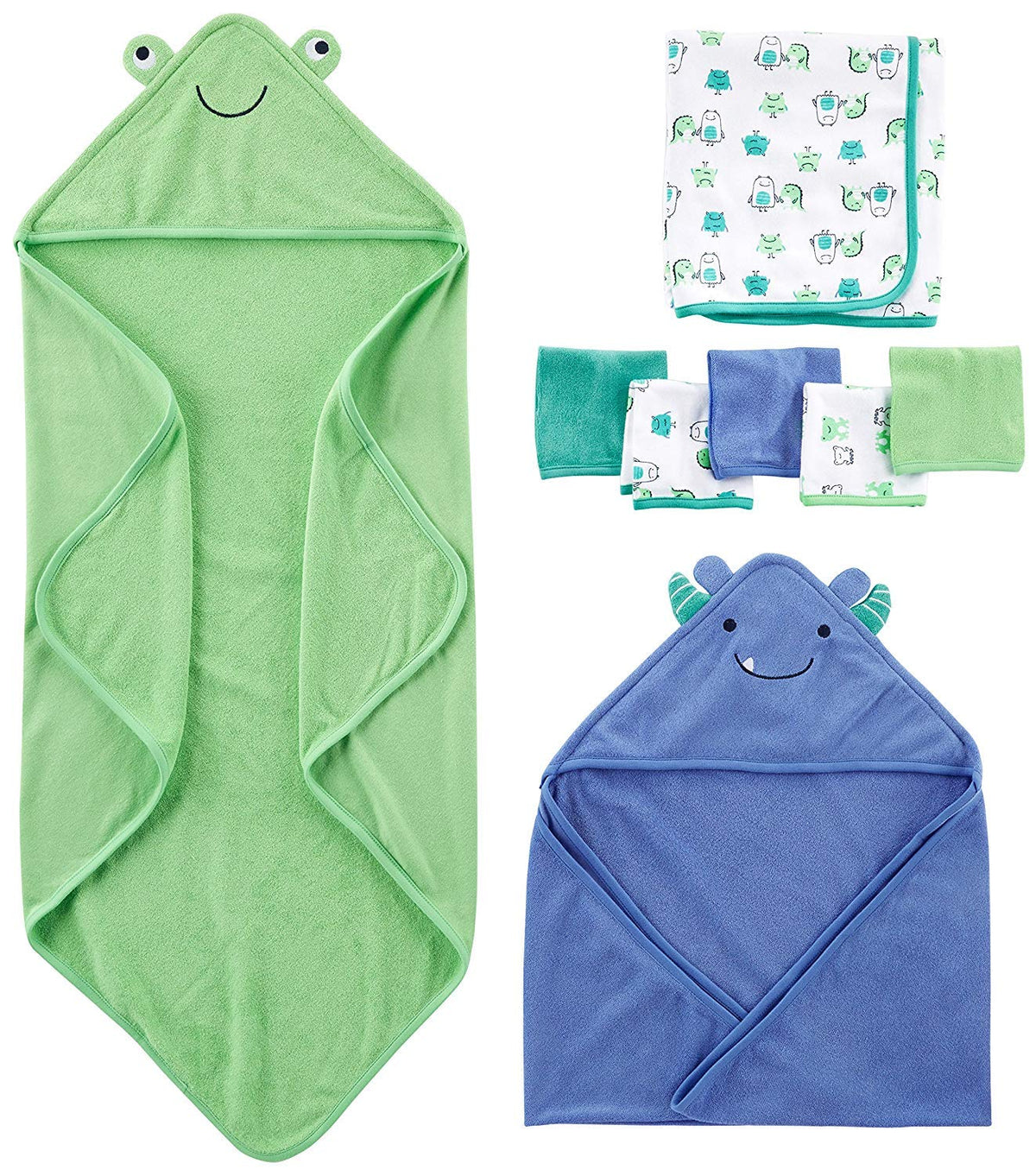Simple Joys 8-Piece Baby Towel Set