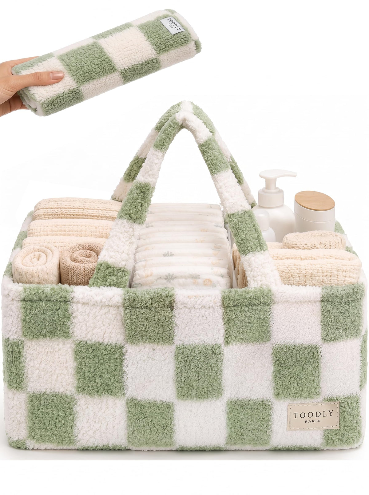 Toodly Diaper Caddy with Changing Pad