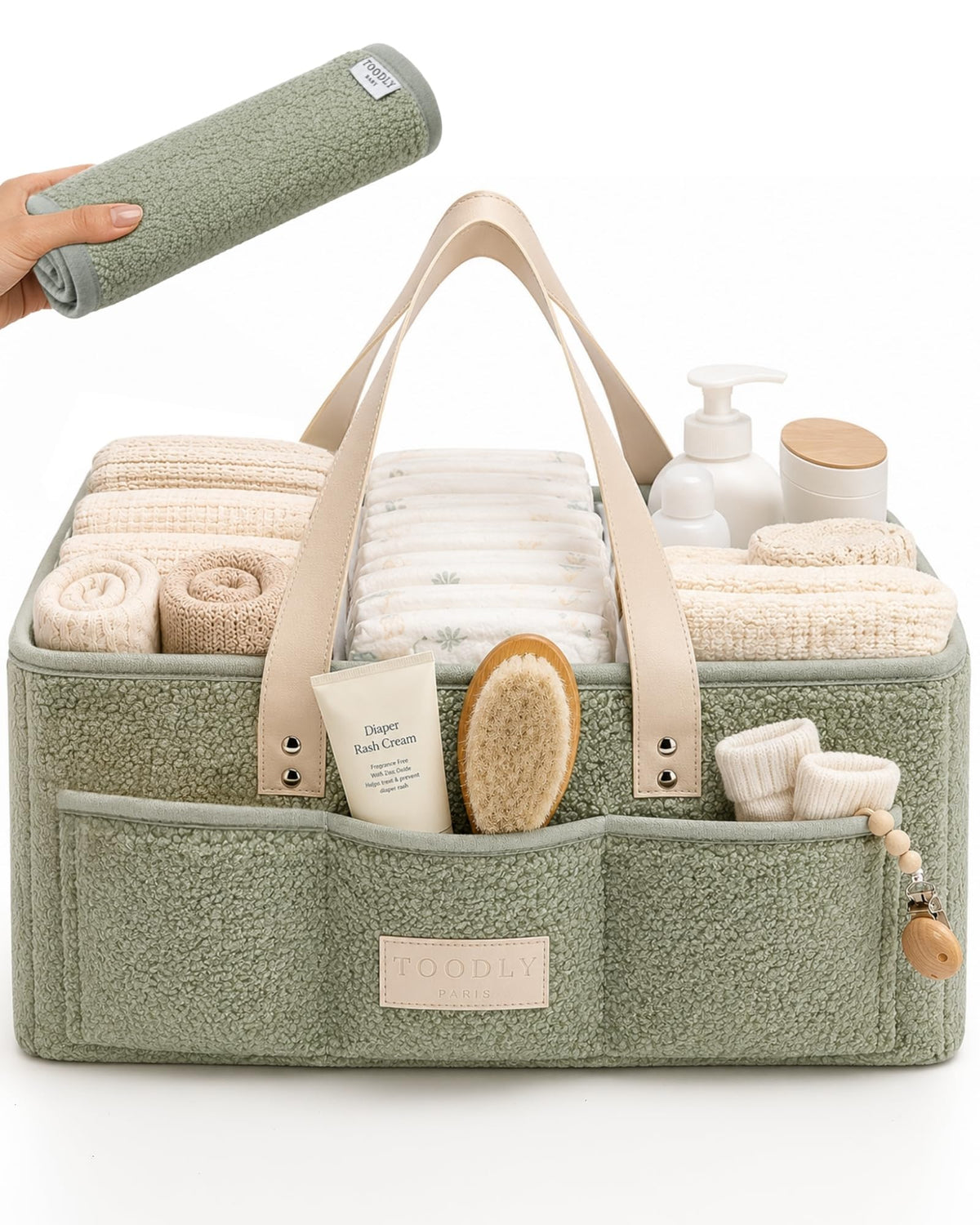Toodly Diaper Caddy with Changing Pad