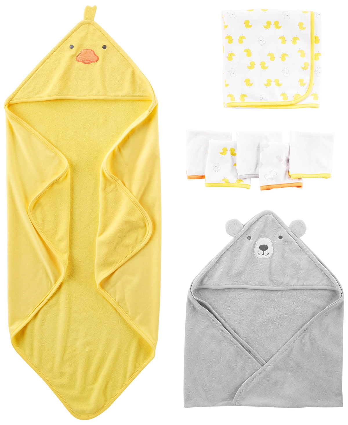 Simple Joys 8-Piece Baby Towel Set