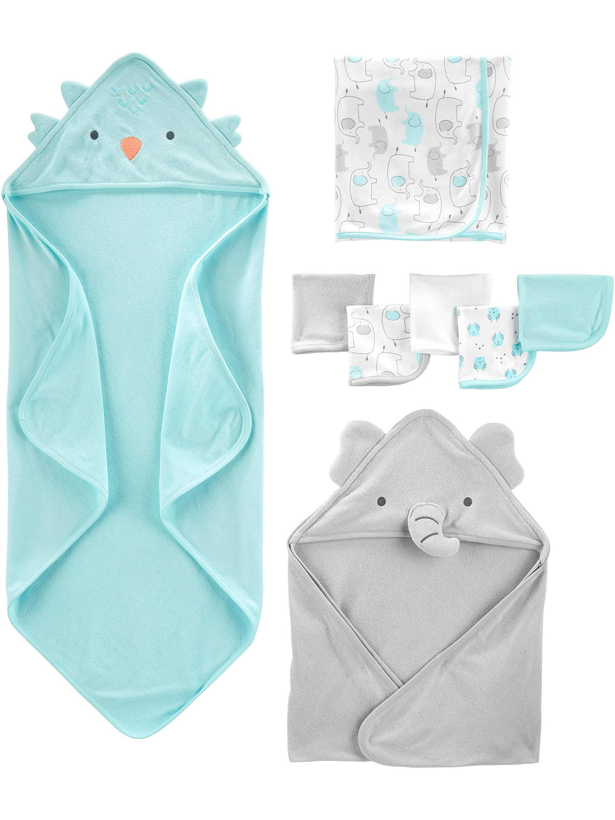 Simple Joys 8-Piece Baby Towel Set