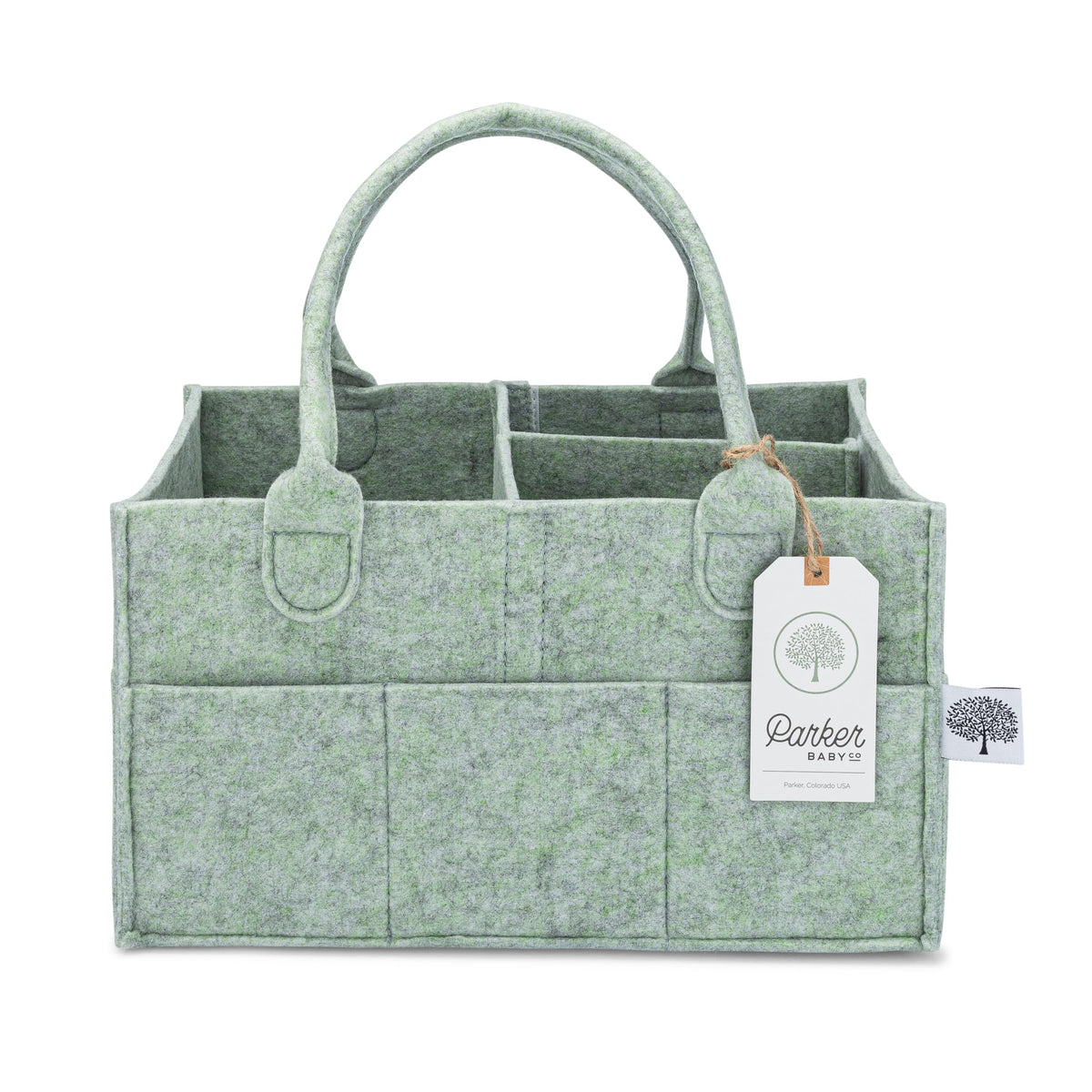 Parker Baby Felt Diaper Caddy