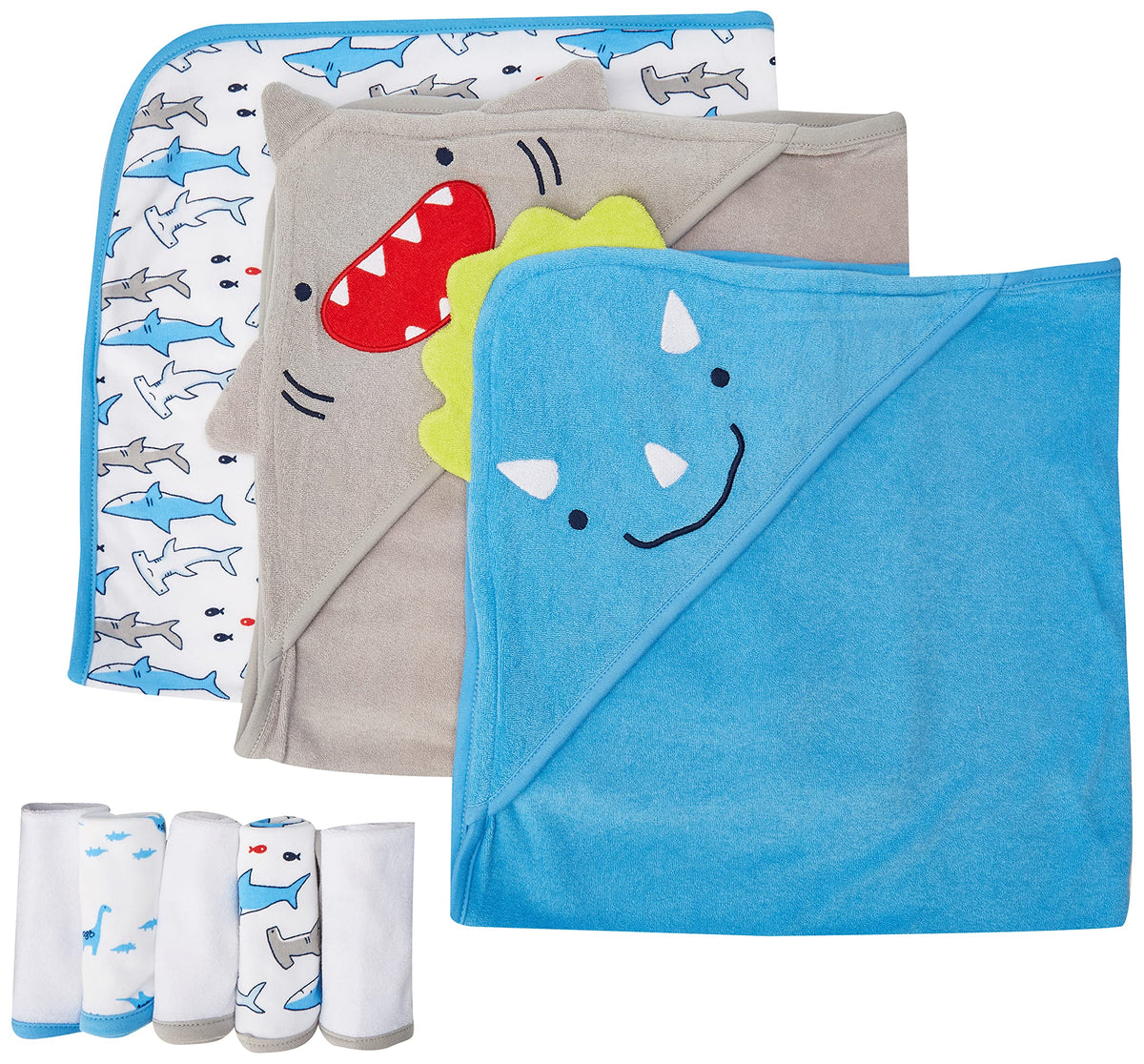 Simple Joys 8-Piece Baby Towel Set